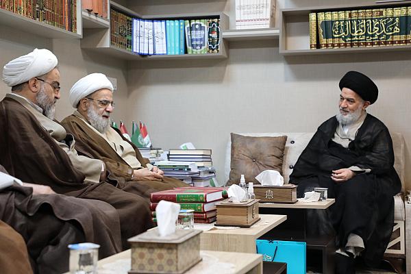 السيد الصافي يدعو إلى بذل المزيد من الجهود لإحياء تراث أعلام الإماميّة في مختلف العلوم 