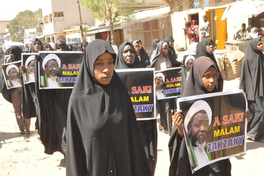 'Yan Shi’a A Najeriya Sun Yi Muzahara Don Nuna Adawa Da Zaluncin Da Ake Yi Masu