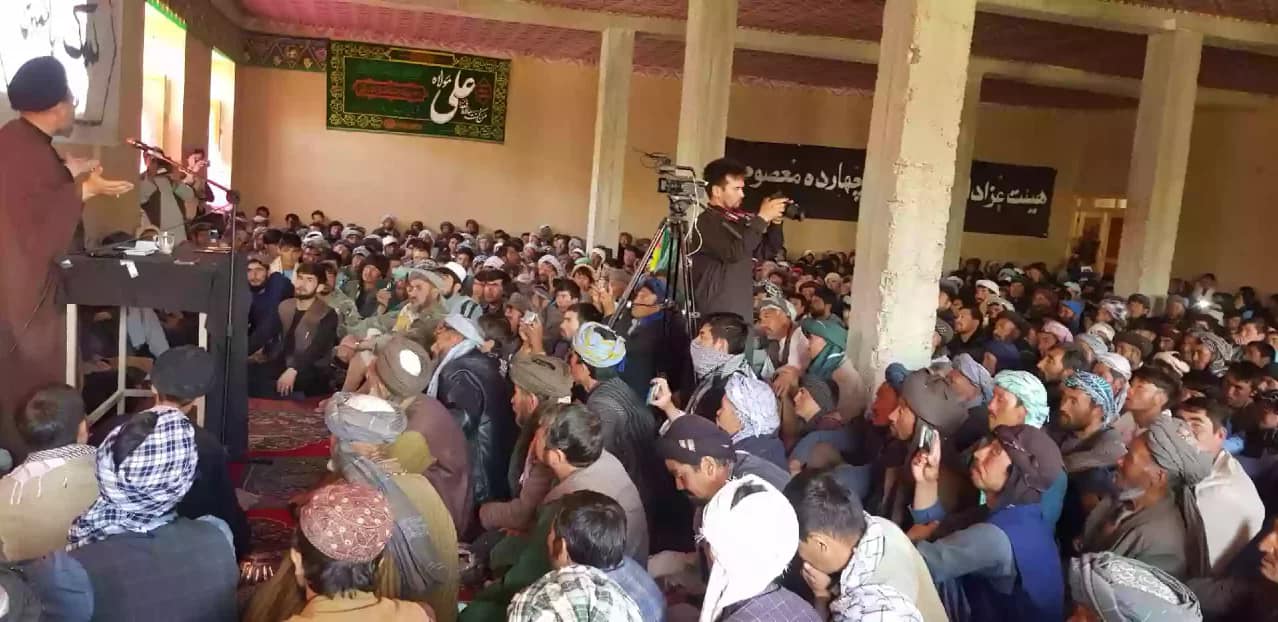 Labarai Cikin Hotuna Na Zaman Makoki Akwanaki Goma Na Karshen Watan Safar A Kauyen "Bajgah" Da Ke Birnin Balkhab Na Kasar Afganistan.