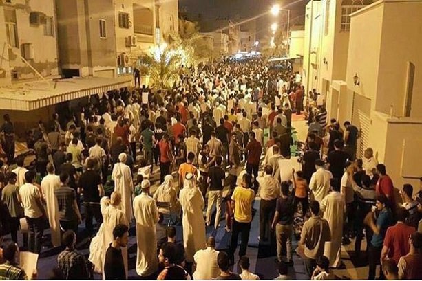  Bahrain people stage rally in solidarity with Hezbollah and Lebanon