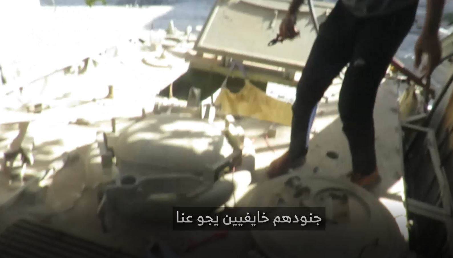 Video: Al-Qassam fighters seize a booby-trapped military vehicle & drones in ​​Rafah, southern Gaza 