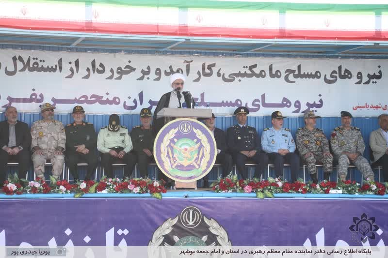 Ayatullah Safayi Bushehri: Sojojin Jamhuriyar Musulunci Suna Da Manyan Kayan Aikin Soji A Dukkan Bangarori Na Karfin Kariya + Hotuna