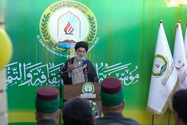 السيد الصافي يدعو إلى الاهتمام بالشباب والمحافظة عليهم وصياغة مطالب فكرية تناسب أعمارهم