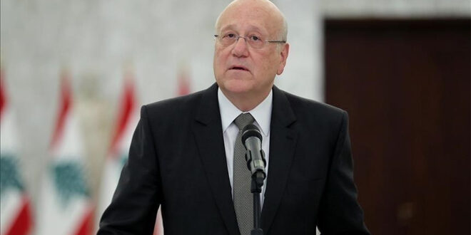Mikati calls on int’l community to take clear stance on Israeli massacres in Lebanon