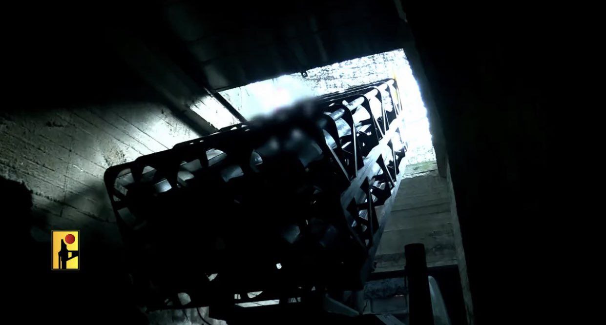 Video: Last night Hezbollah launched dozens of "Fadi 1" and "Fadi 2" missiles targeting Ramat David airbase 