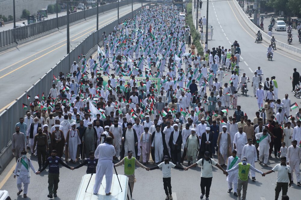 United Ummah rally held in Lahore, Pakistan