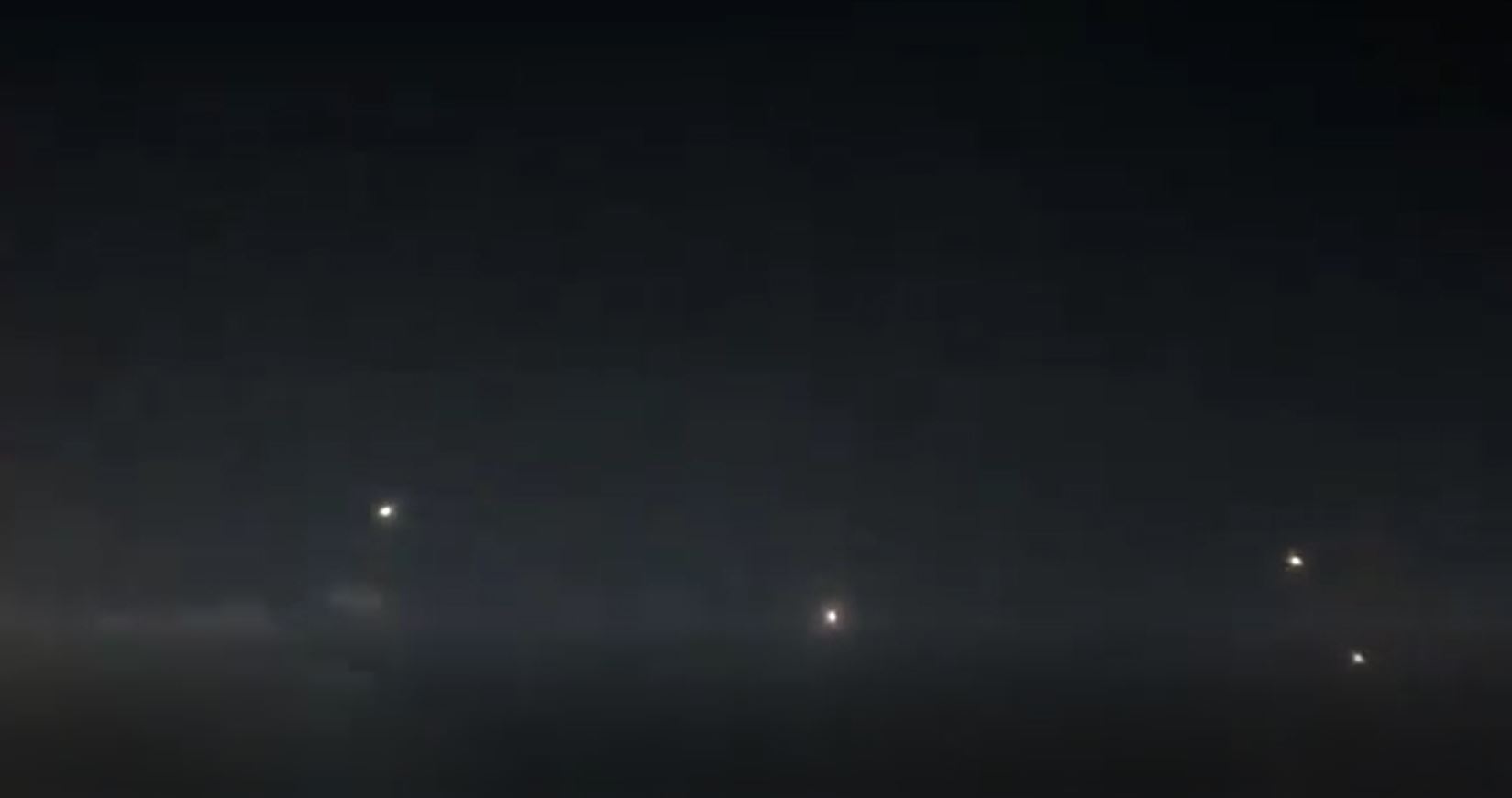 +4 Videos: Rockets from Lebanon over central Haifa