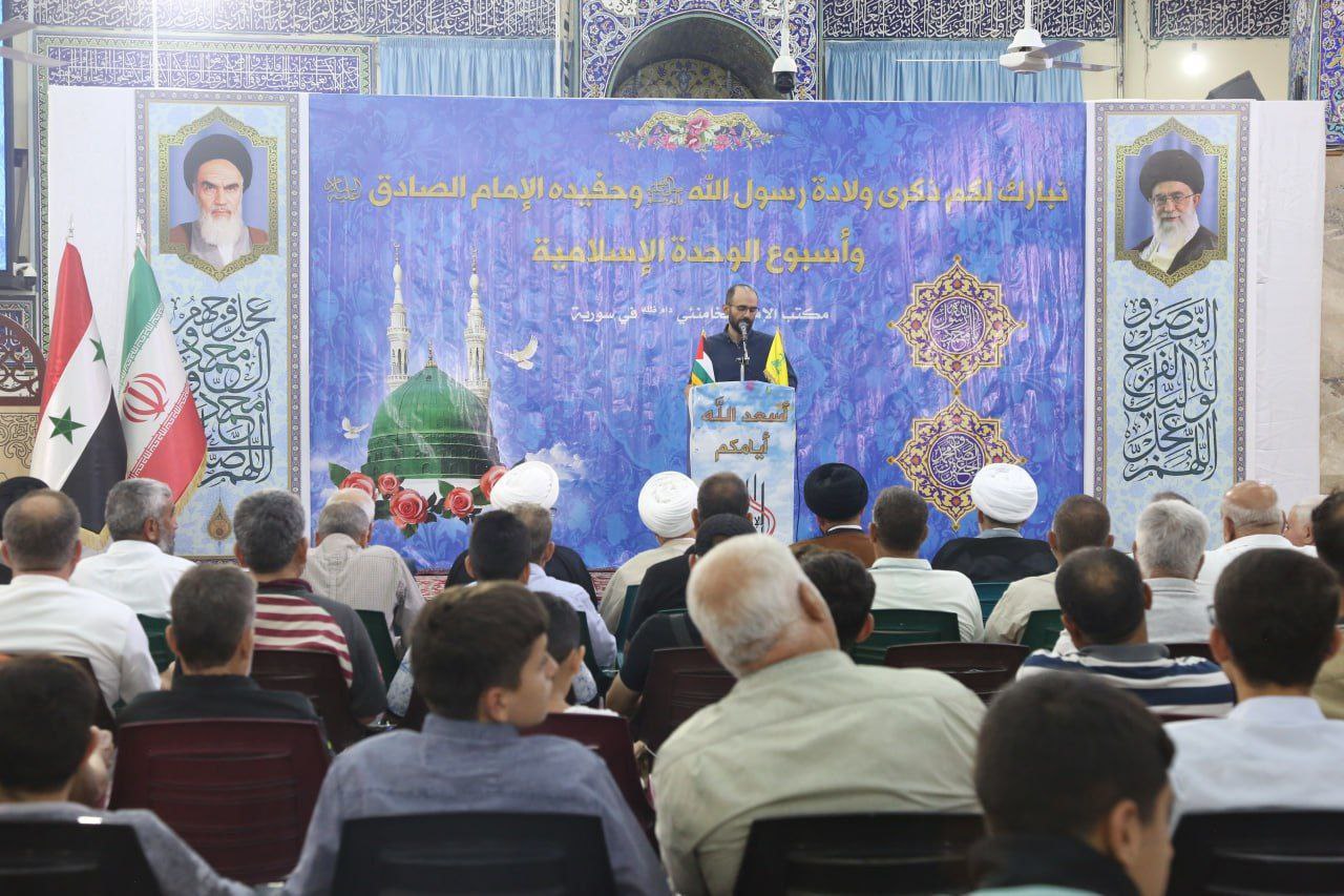 Photos: Holy Prophet birth celebrated at Hazrat Zainab shrine in Syria