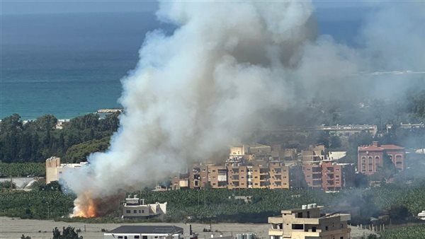 فيديو | لقطات متداولة لغارة إسرائيلية عنيفة على طريق المستشفى اللبناني الإيطالي في صور جنوبي لبنان
