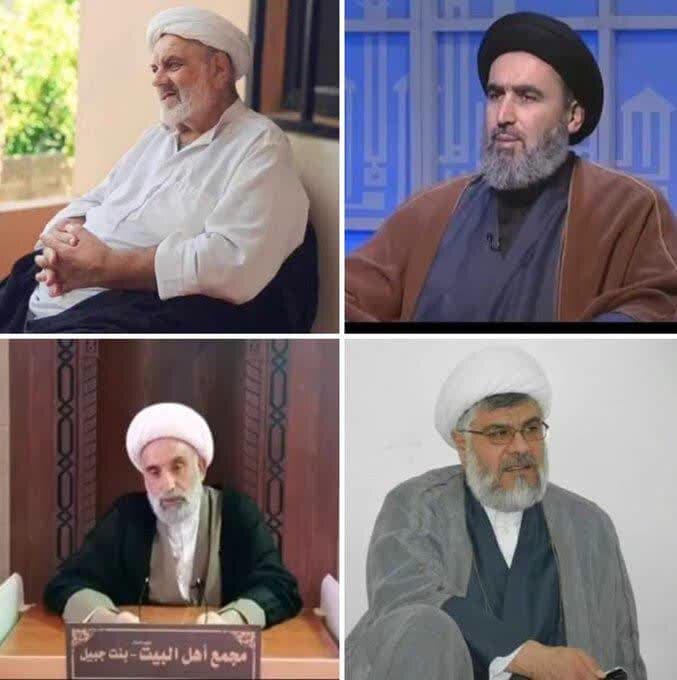 الحوزة العلمية في لبنان تعلن عن شهادة أربعة من علمائها