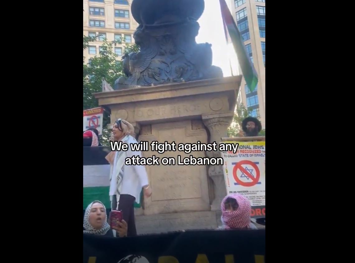 Video: Pro-Palestine activists in New York stage a sit-in to express solidarity with Gaza and Lebanon 