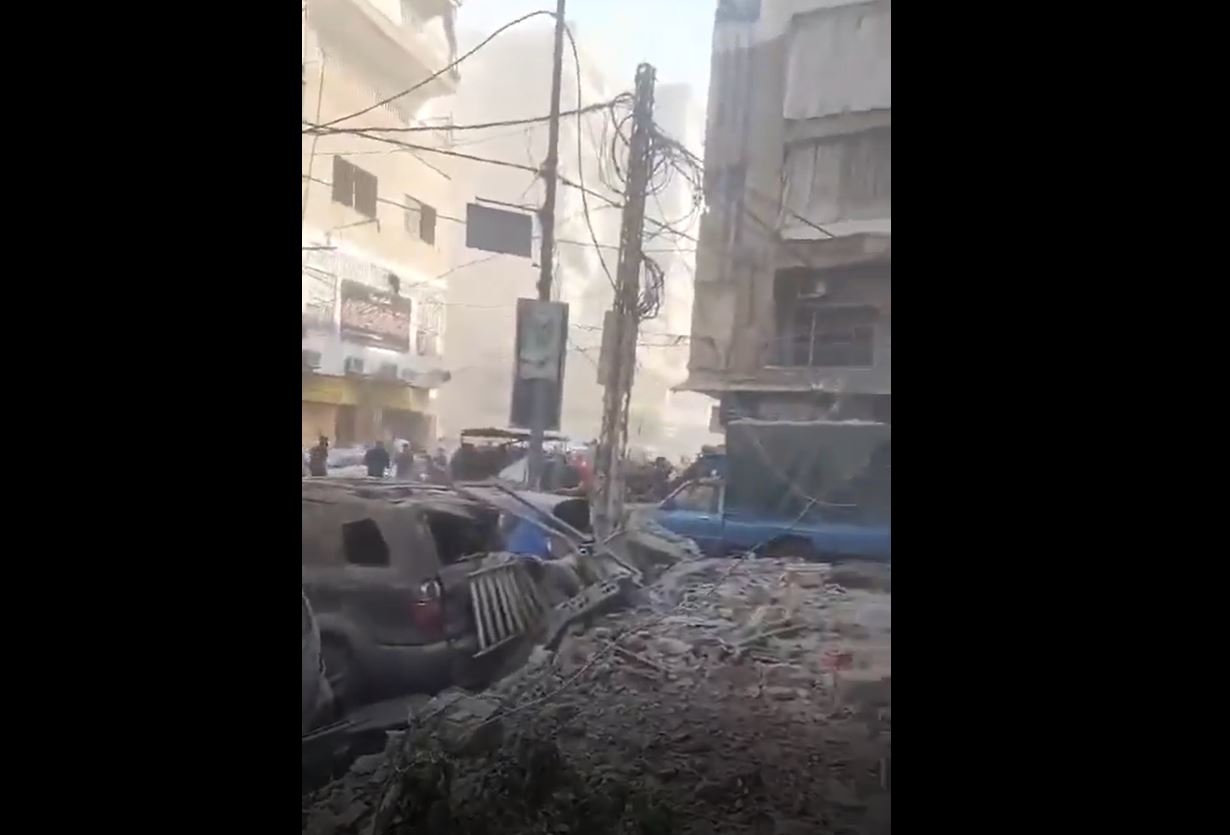 Video: 6 martyred, several injured in Israeli airstrikes on a building in Al-Ghobeiry, southern Beirut, Lebanon