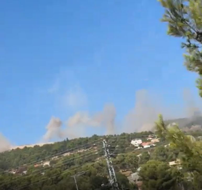 Rockets fired from Lebanon hit Israeli settlement of Rosh Pinna, northern occupied Palestine / Video