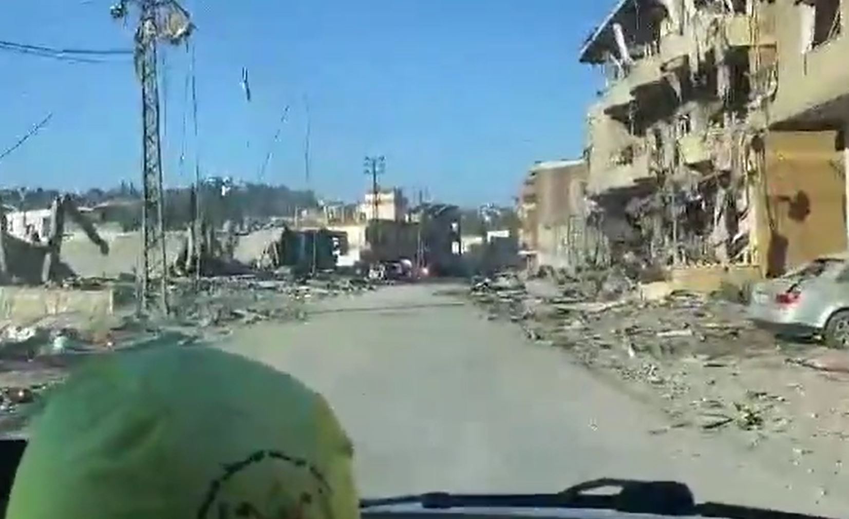 Video: Destruction from Israeli shelling at Aadchit town in Nabatieh, southern Lebanon, today