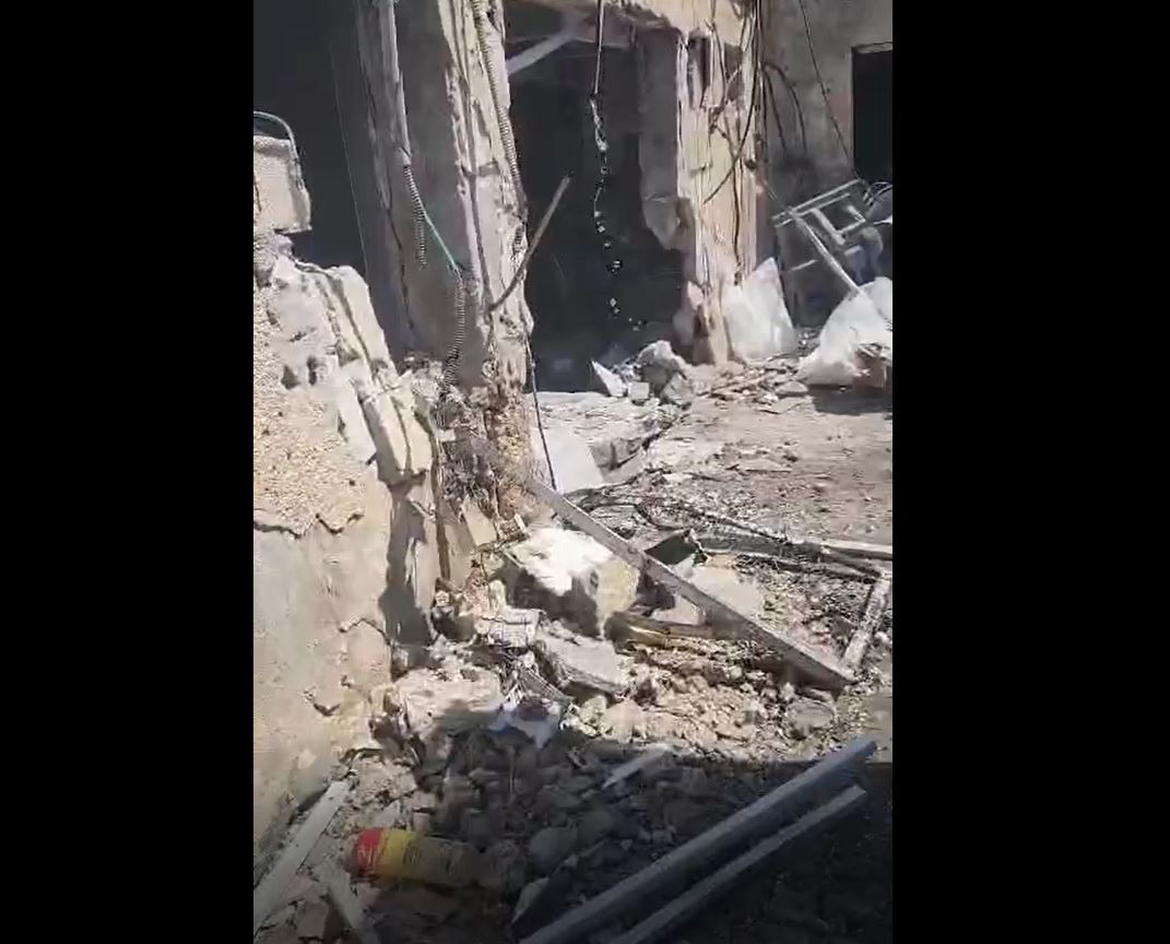 Israeli media: Scenes of destruction caused by Iraqi drone that hit a military base in Arraba