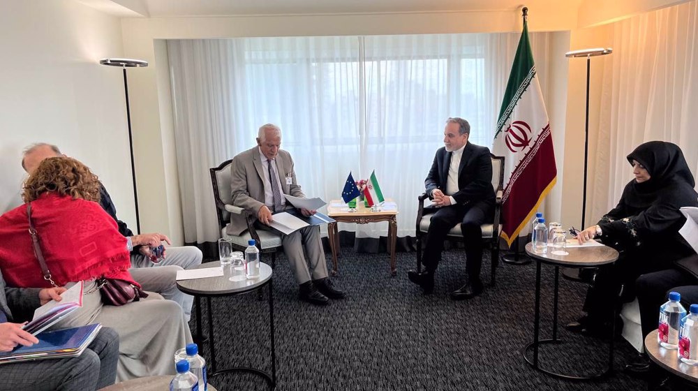 Iran FM calls on EU to adopt unified position against Israel’s aggression