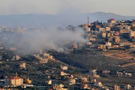 الجيش الإسرائيلي يستهدف منطقة النبطية في جنوب لبنان