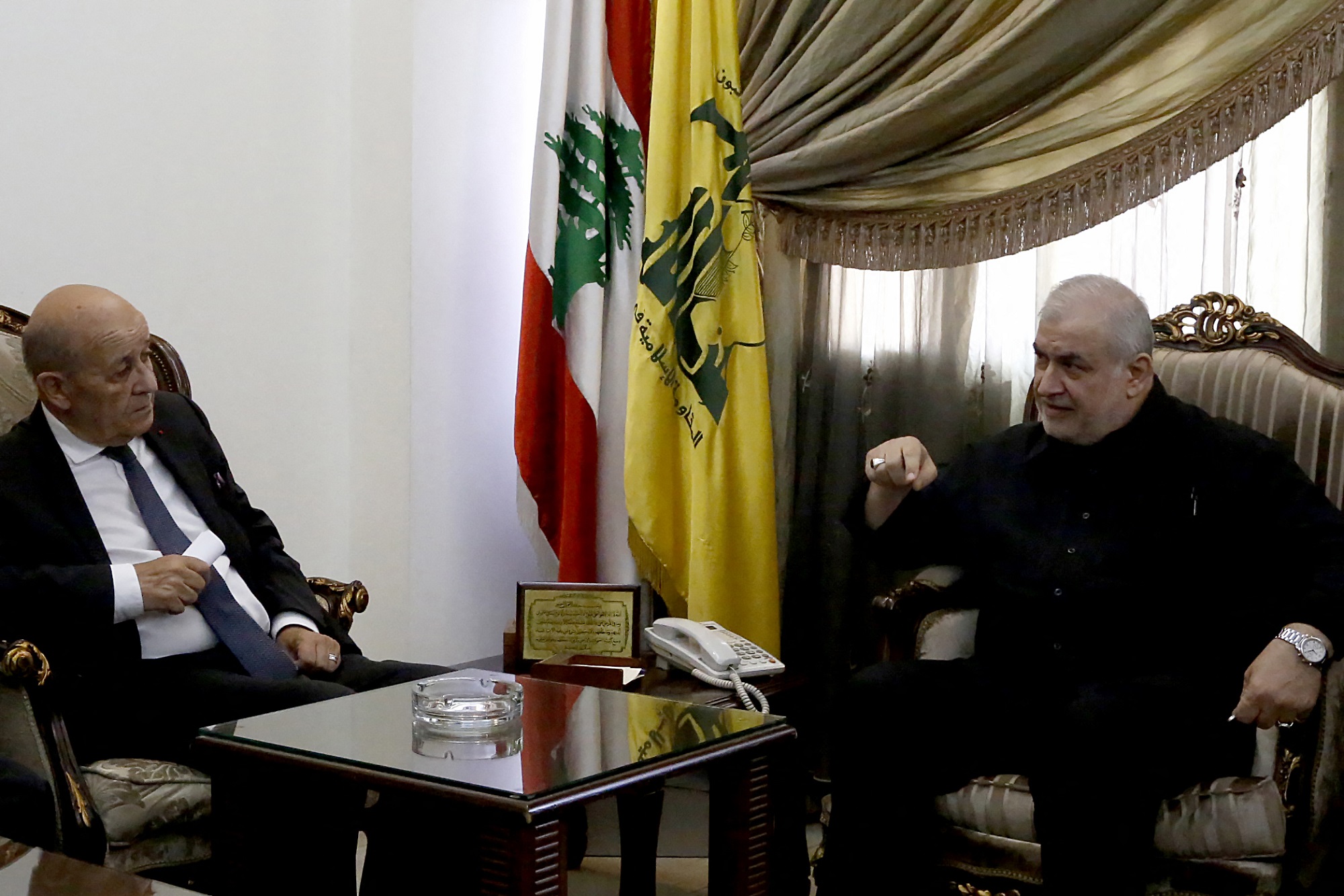  French Presidential envoy meets top Hezbollah lawmaker
