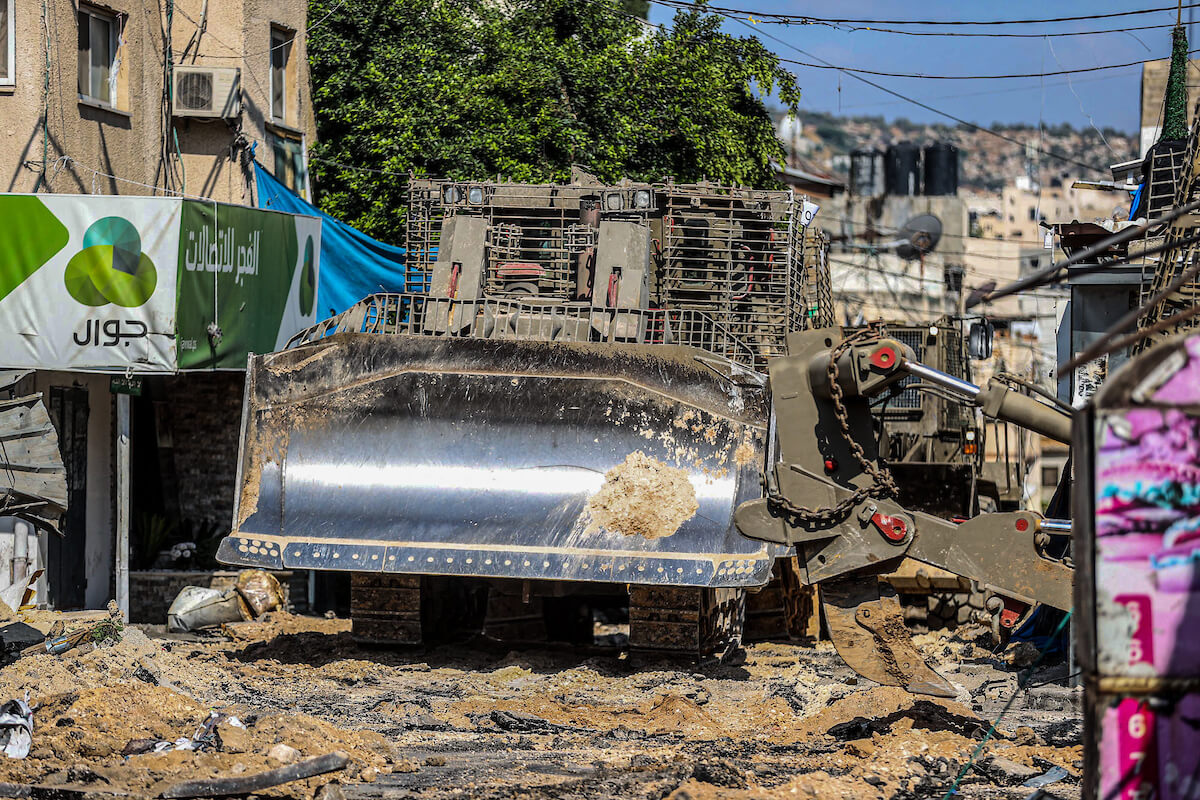 Israeli bulldozers do extensive damage to West Bank infrastructure