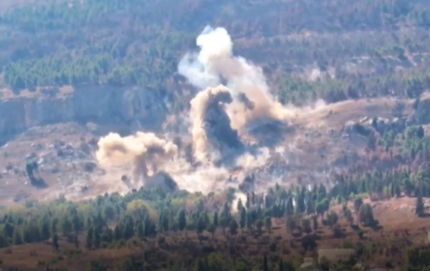 Video: Number of heavy rockets hit Kiryat Shmone, Occupied Palestine from Lebanon