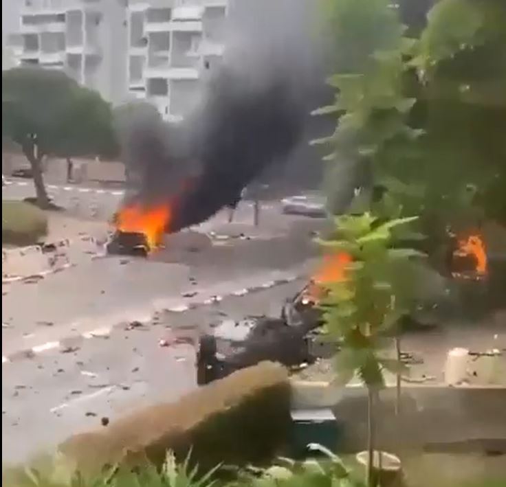 Video: Illegal Israeli settlers crying after Hezbollah’s strike on Acre