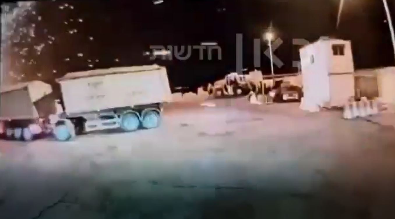 Video: A drone launched from Iraq targeted Israeli Eilat Port