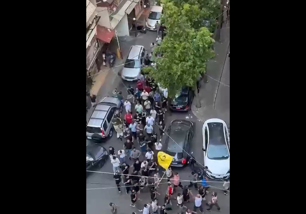Video: Angry popular demonstrations in southern Beirut, after martyrdom of Sayyed Nasrallah