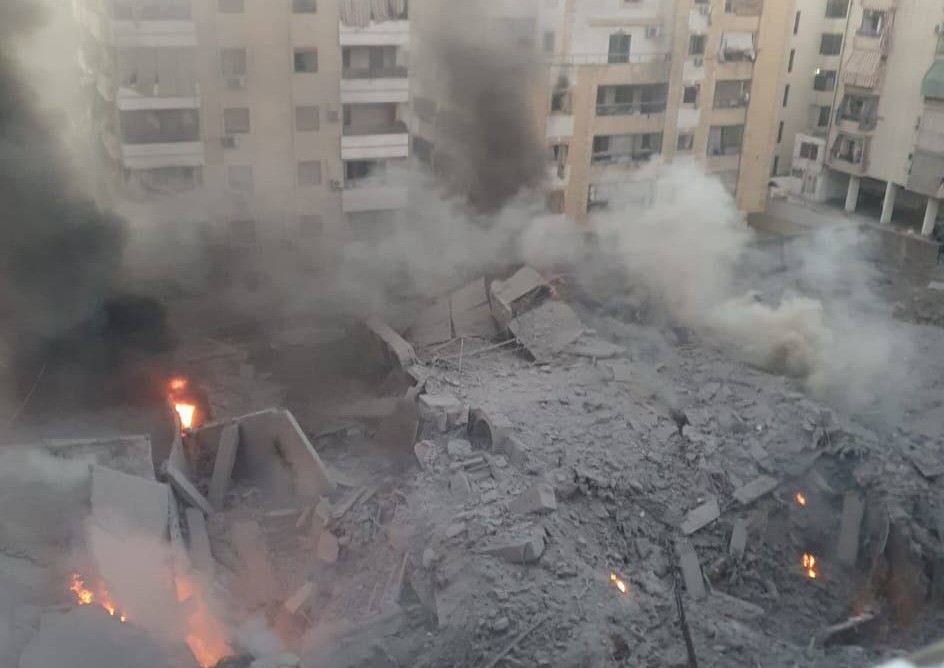What happened in southern suburb of Beirut?