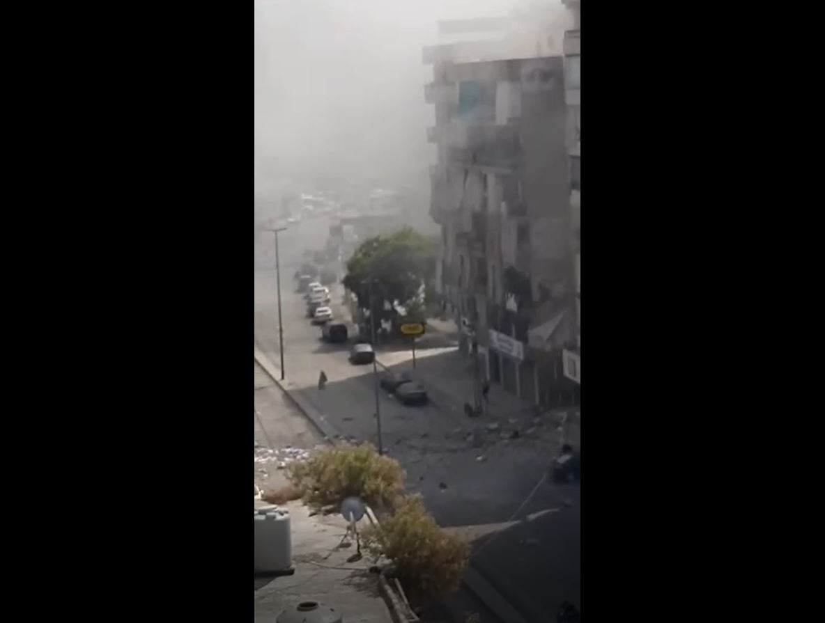 Video Urgent: Israeli Occupation forces renews its targeting of southern Beirut with three raids 