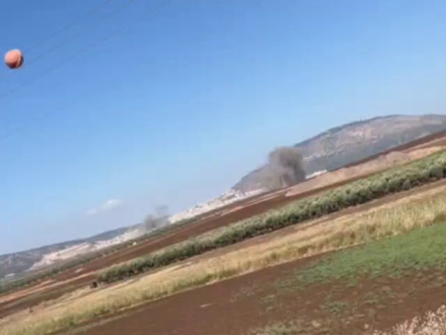 فيديو | لحظة سقوط صواريخ أطلقت من لبنان في الجليل شمال فلسطين المحتلة