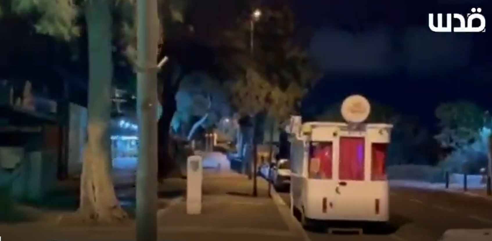 Video: Haifa turning into a ghost town after Hezbollah launched a rocket just a short while ago