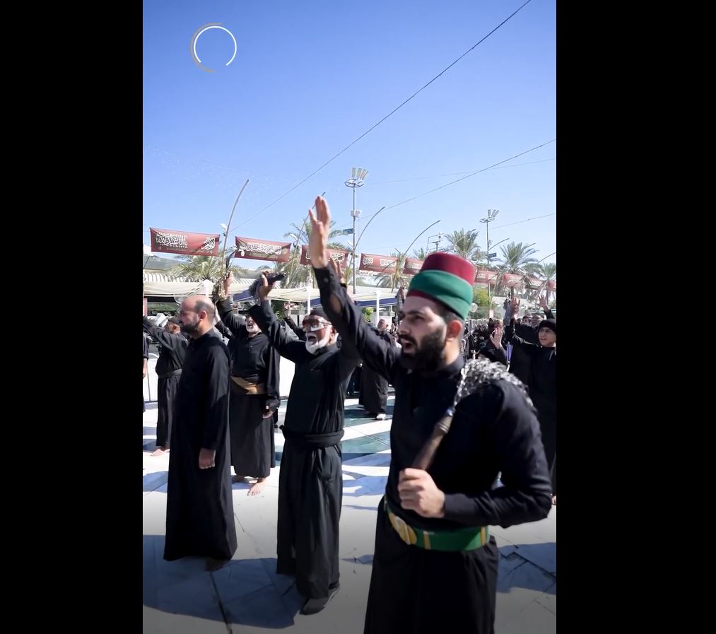 Video: Mourning processions flock to Imam Hussein & al-Abbas shrine to commemorate demise of Prophet Muhammad