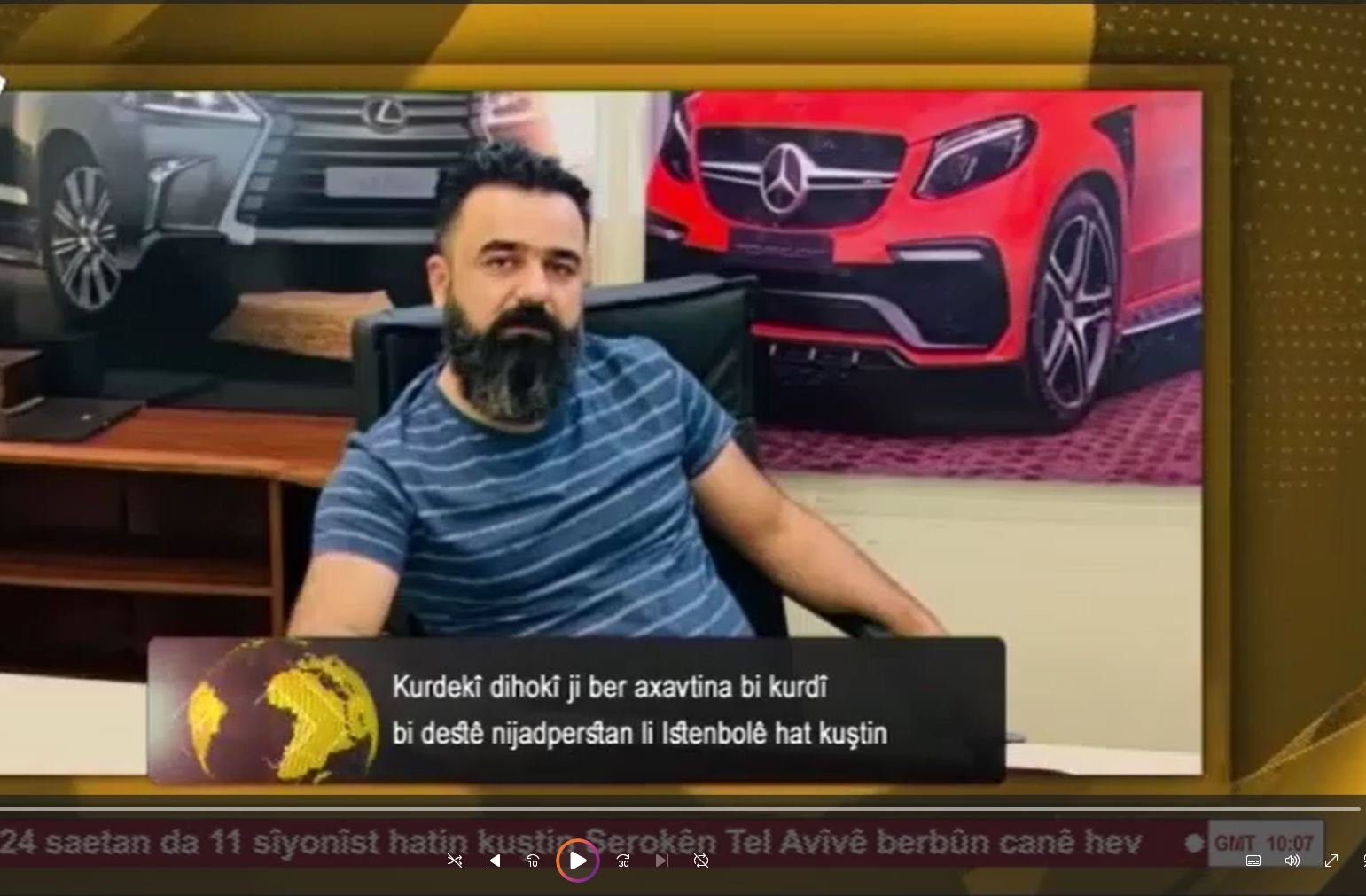Kurdekî dihokî ji ber axaftina bi Kurdî li Stenbolê ji aliyê nijadperestan va hat kuştin