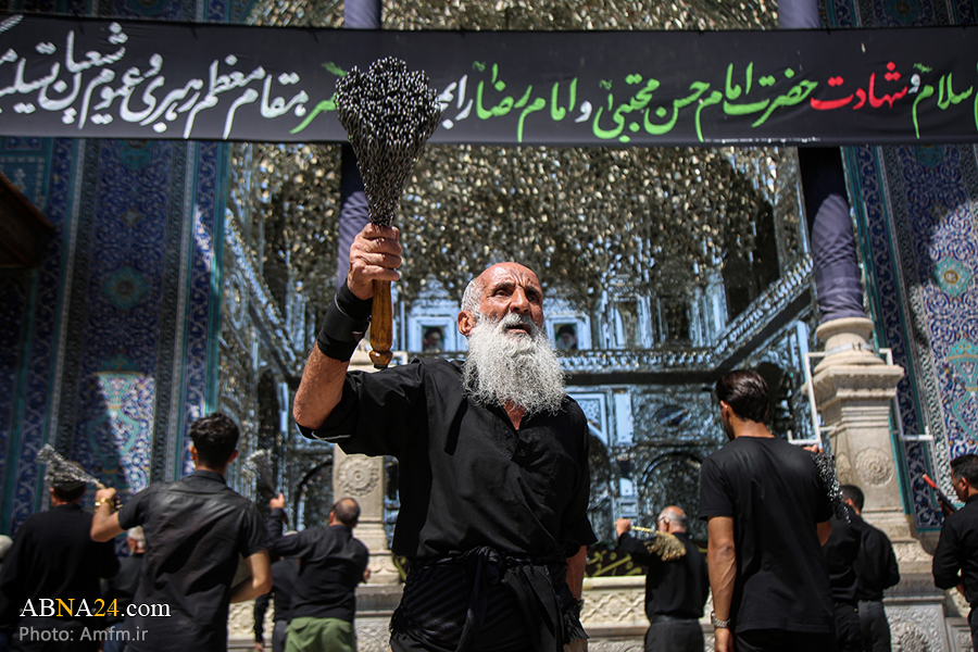 Photos: Holy Prophet, Imam Hasan mourning processions held in Qom, Iran