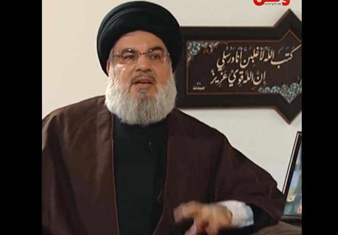فیدیو | السيد "حسن نصر الله" يتحدث عن دور السعودية بعمليات الاغتيالات قبل استشهاده