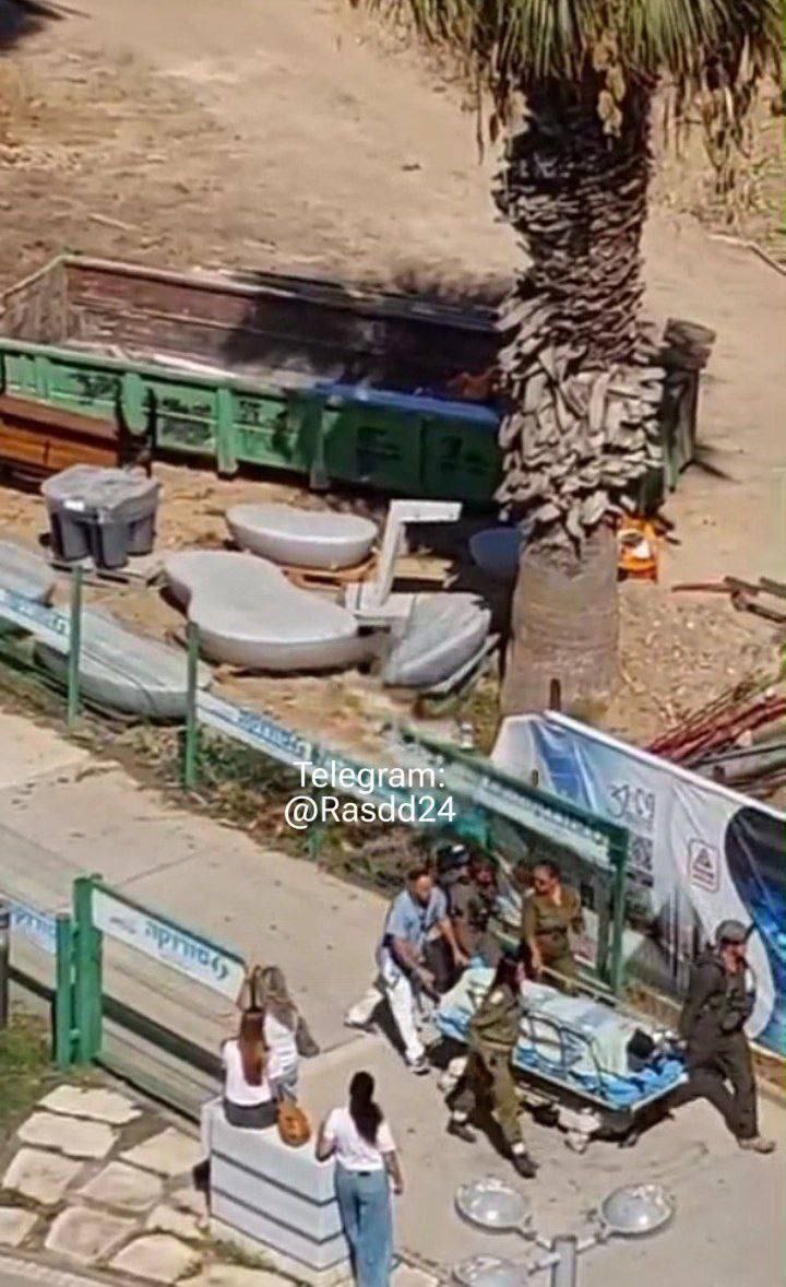 Video: Number of IOF arrived at Soroka Hospital ambushed by Palestinian resistance in Khan Yunis