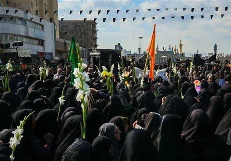 إحياء ملحمة نساء حي نوغان في ذكرى شهادة الإمام الرضا (ع)