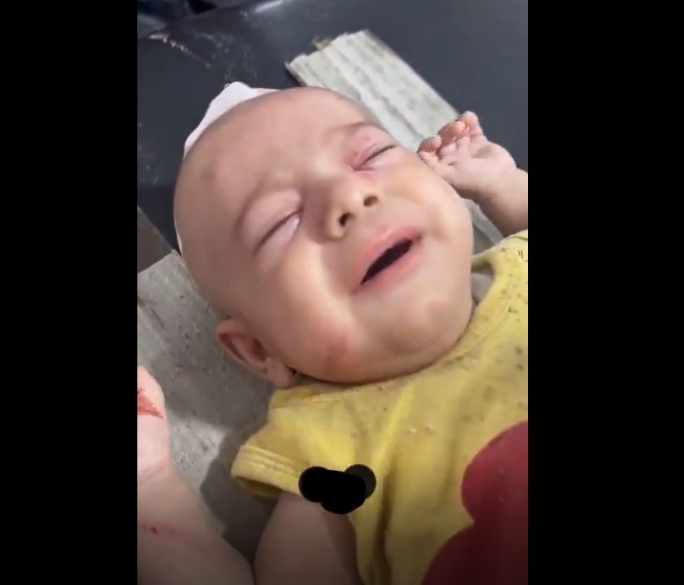 Video: Two Palestinians martyred, several injured including an infant after Israeli airstrike in Al-Nuseirat, central Gaza 