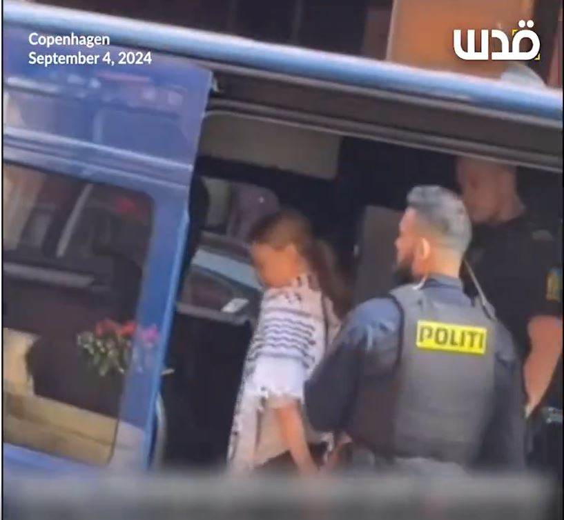 Video: Danish police arrest pro-Palestine activist in Copenhagen against Israel’s war in Gaza 