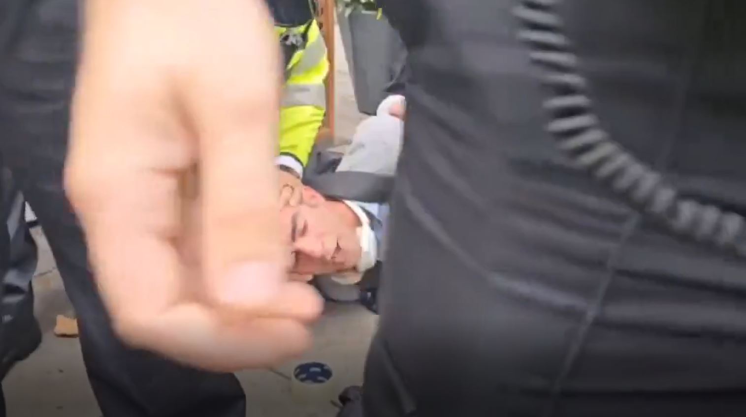 Video: London police arrest two genocide supporters infiltrated in massive pro-Palestine demonstration