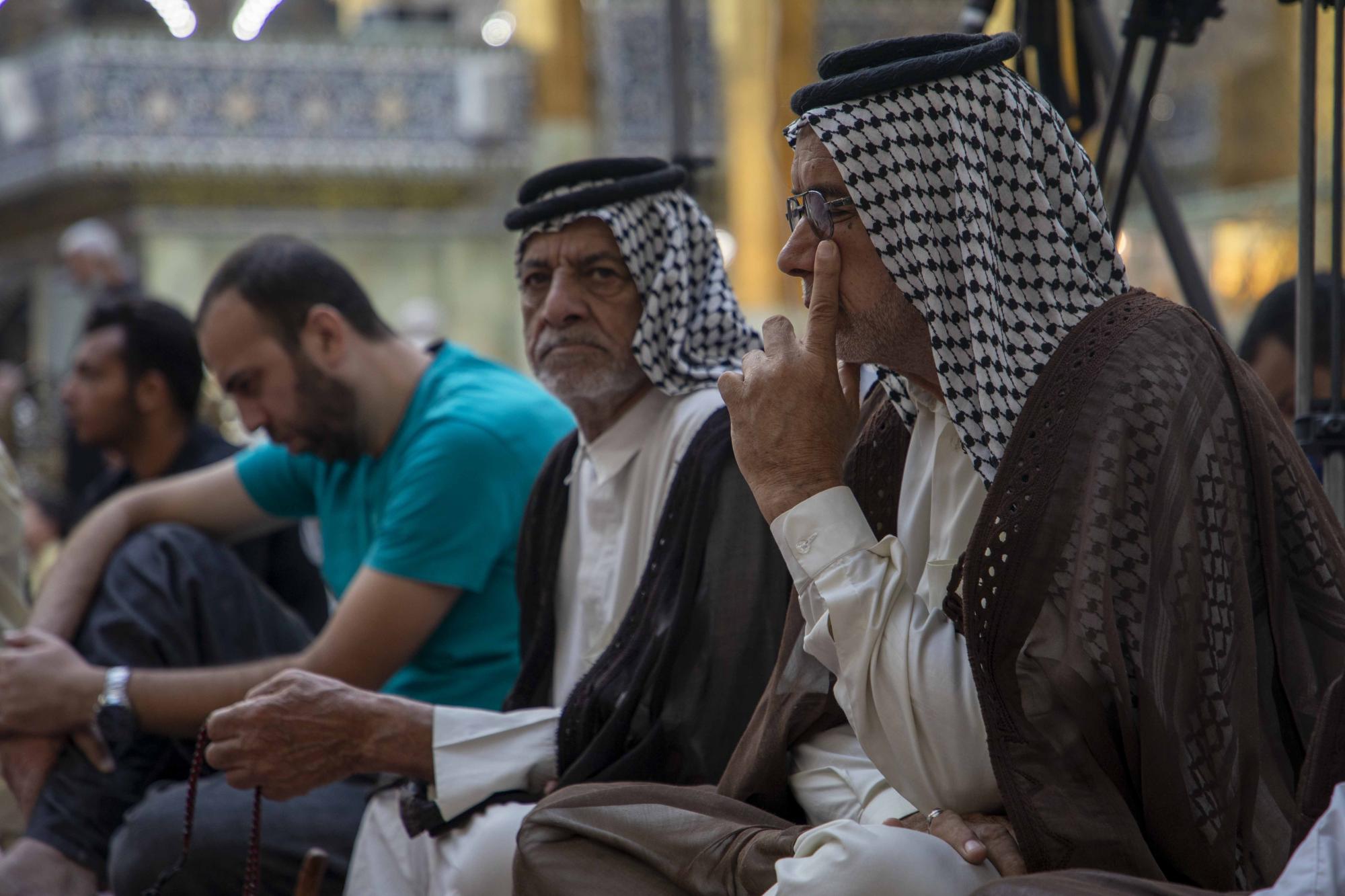 العتبة العباسية تقيم برنامجها العزائي بذكرى شهادة الإمام الحسن العسكري (عليه السلام) + صور 