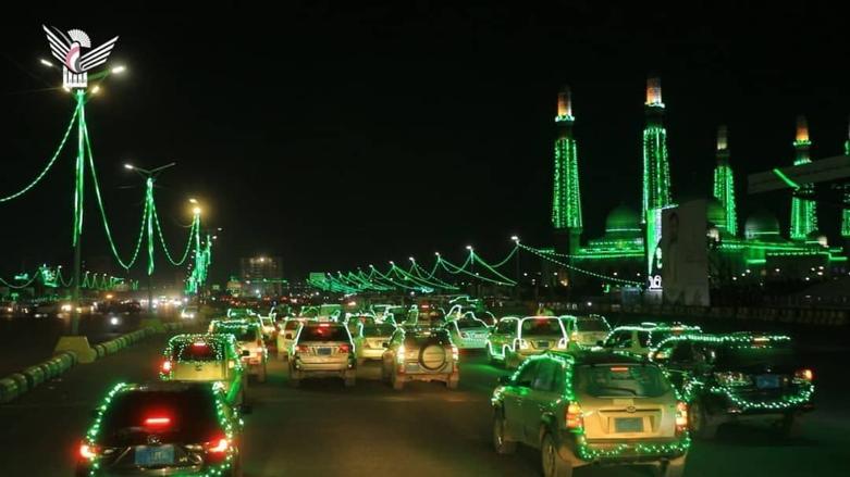 Labarai Cikin Hotuna Na Kawata Birnin Sana'a Da Koren Kal A Jajiberin Maulidin Manzon Allah (SAW)