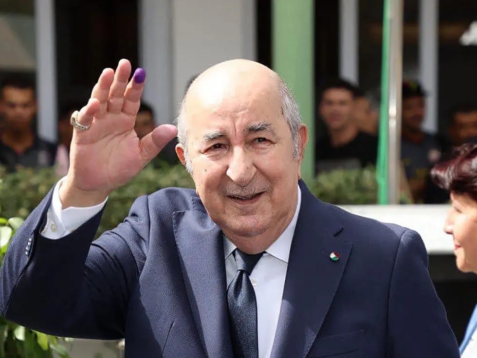 عبدالمجید تبون بار دیگر رئیس جمهور الجزایر شد