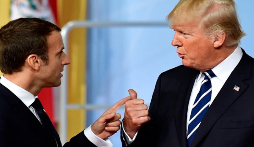 Макрон Гәзза илә бағлы Трампы сәрт тәнгид едиб
