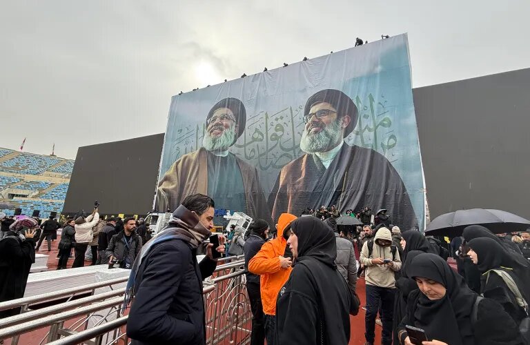 Balafirên şer ên Îsraîlî li ser cihê cenazeyê rêberê berxwedanê difirin/ berteka gelê Lubnanê