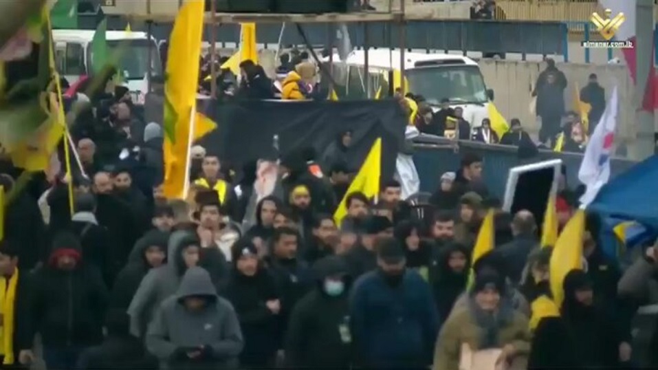 Seyid Həsən Nəsrullah və Seyid Haşim Safiuddinin dəfn mərasiminə izdiham axın edir \ Video