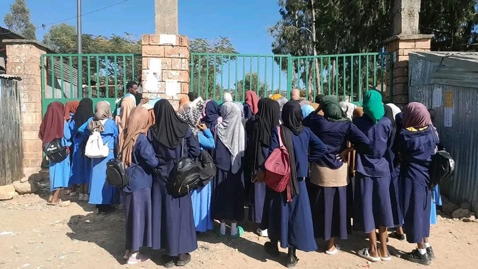 Muslim students in Axum, Ethiopia report missing online national exam registration, blame schools for barring them over Hijab