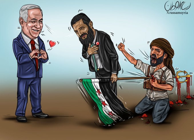 کاریکاتیر / السلام السوري الإسرائيلي؟