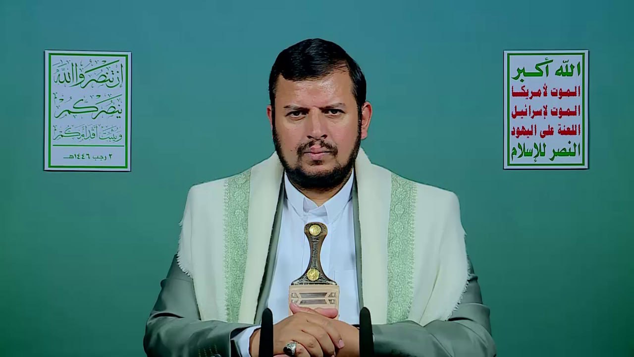 السيد الحوثي: مهما اعتدى العدو الإسرائيلي ومعه الأمريكي والبريطاني فلن يؤثر على الموقف اليمني