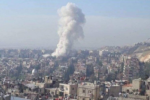 Rund um Damaskus waren mehrere Explosionen zu hören